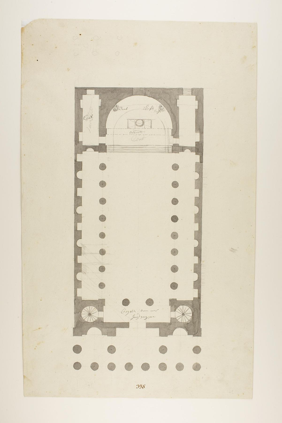 Church, Ground Plan, D886