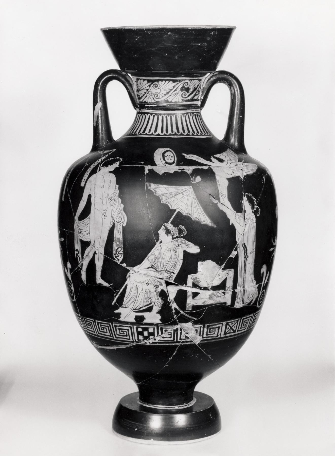 Amphora with bridal scenes (A, B), H630