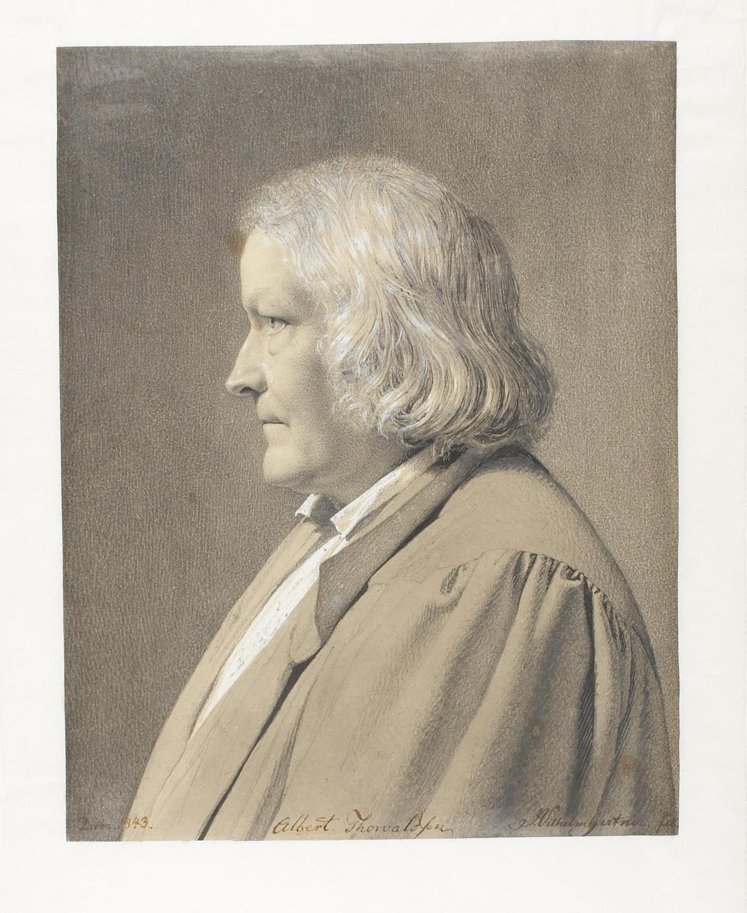 Portrait of Thorvaldsen, D1667