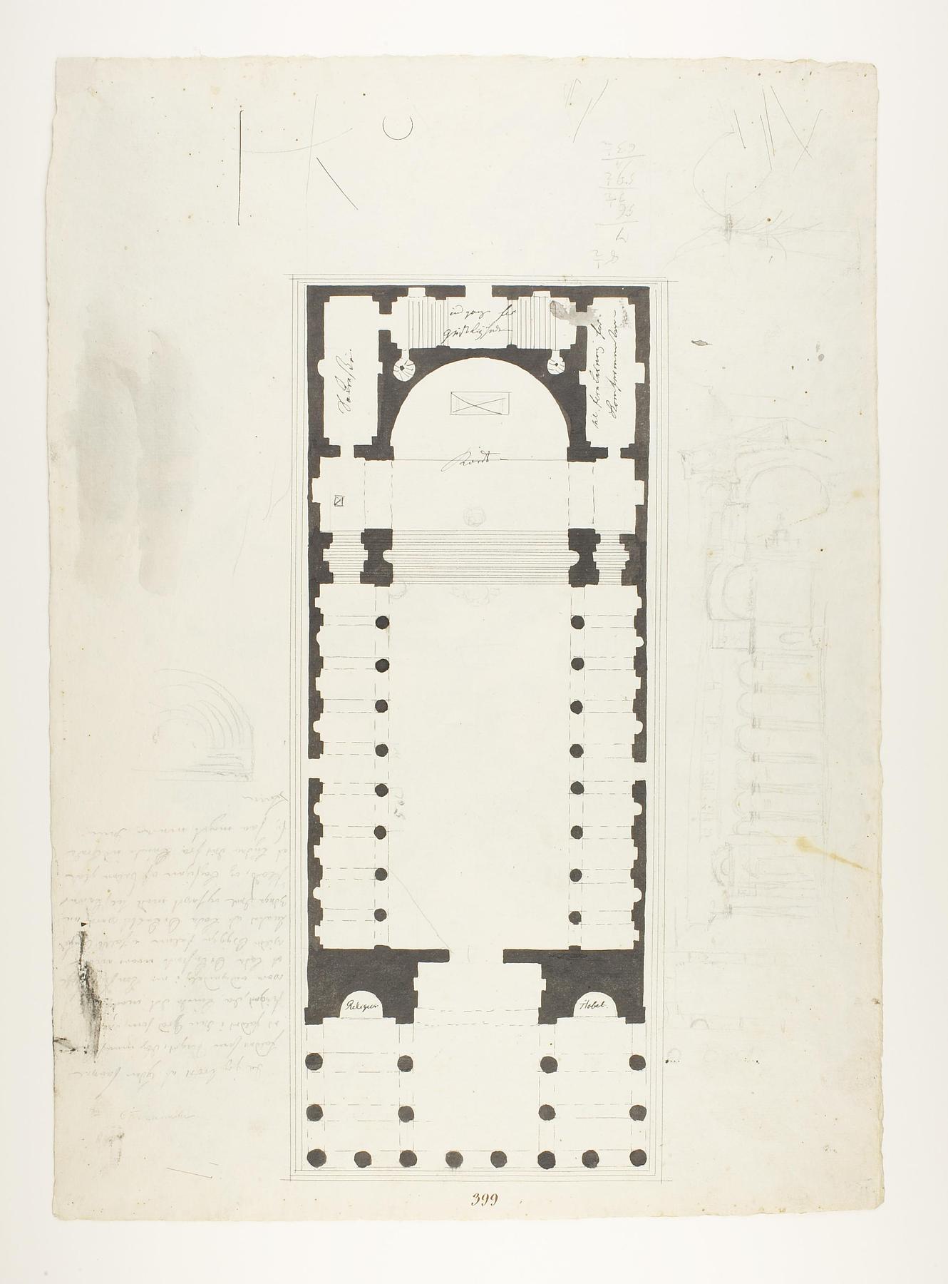 Church, Ground Plan, D887