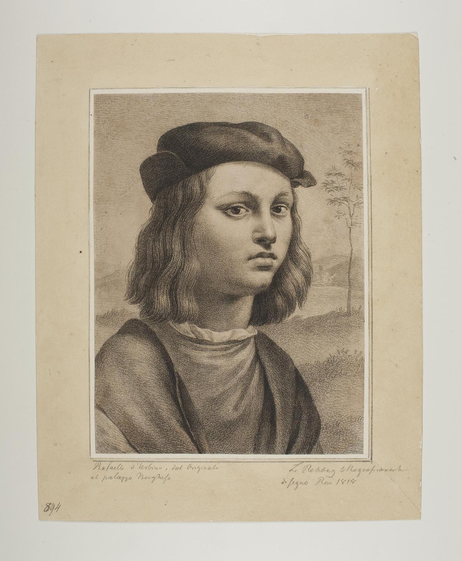 Young Man, formerly supposed to represent Raphael, E1170