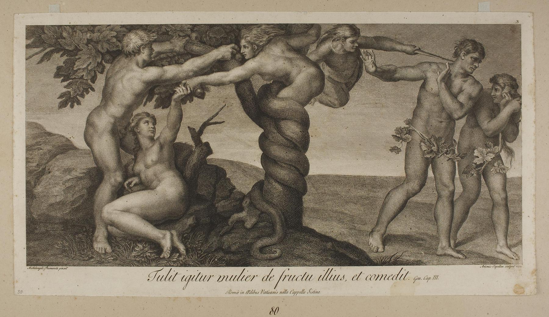 The Original Sin and The Banishment of Adam and Eve from the Garden of Eden, E411
