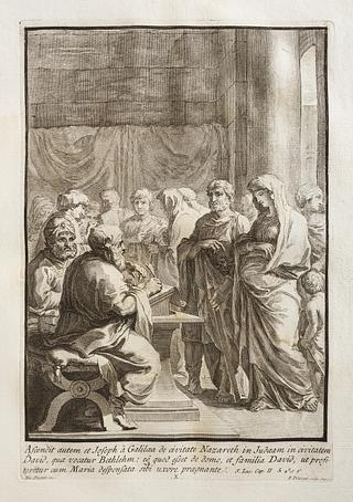 E328,10 Joseph and Mary Enter their Names in the Record
