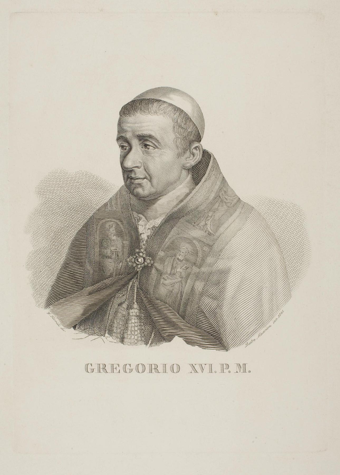 Pope Gregory XVI, E818