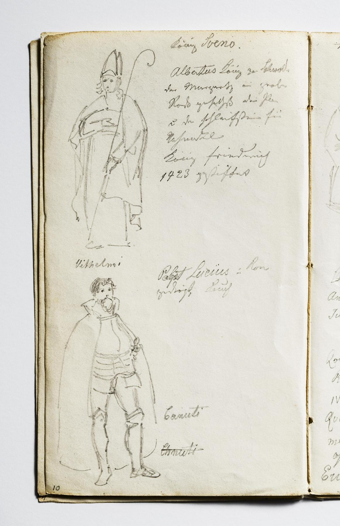Bishop Vilhelm. Man in Armour and Coat, D1801,1,10