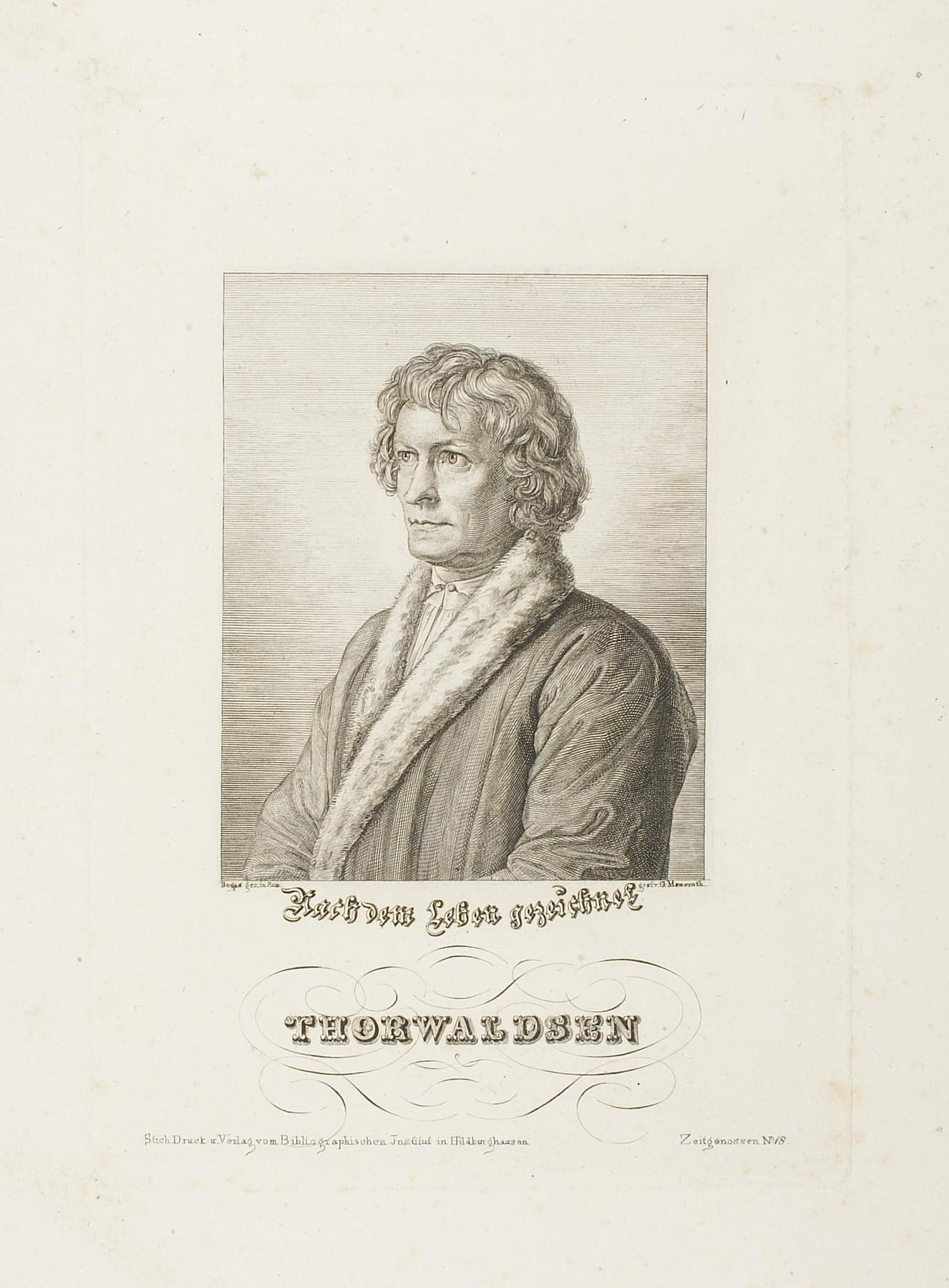Portrait of Thorvaldsen, E2141