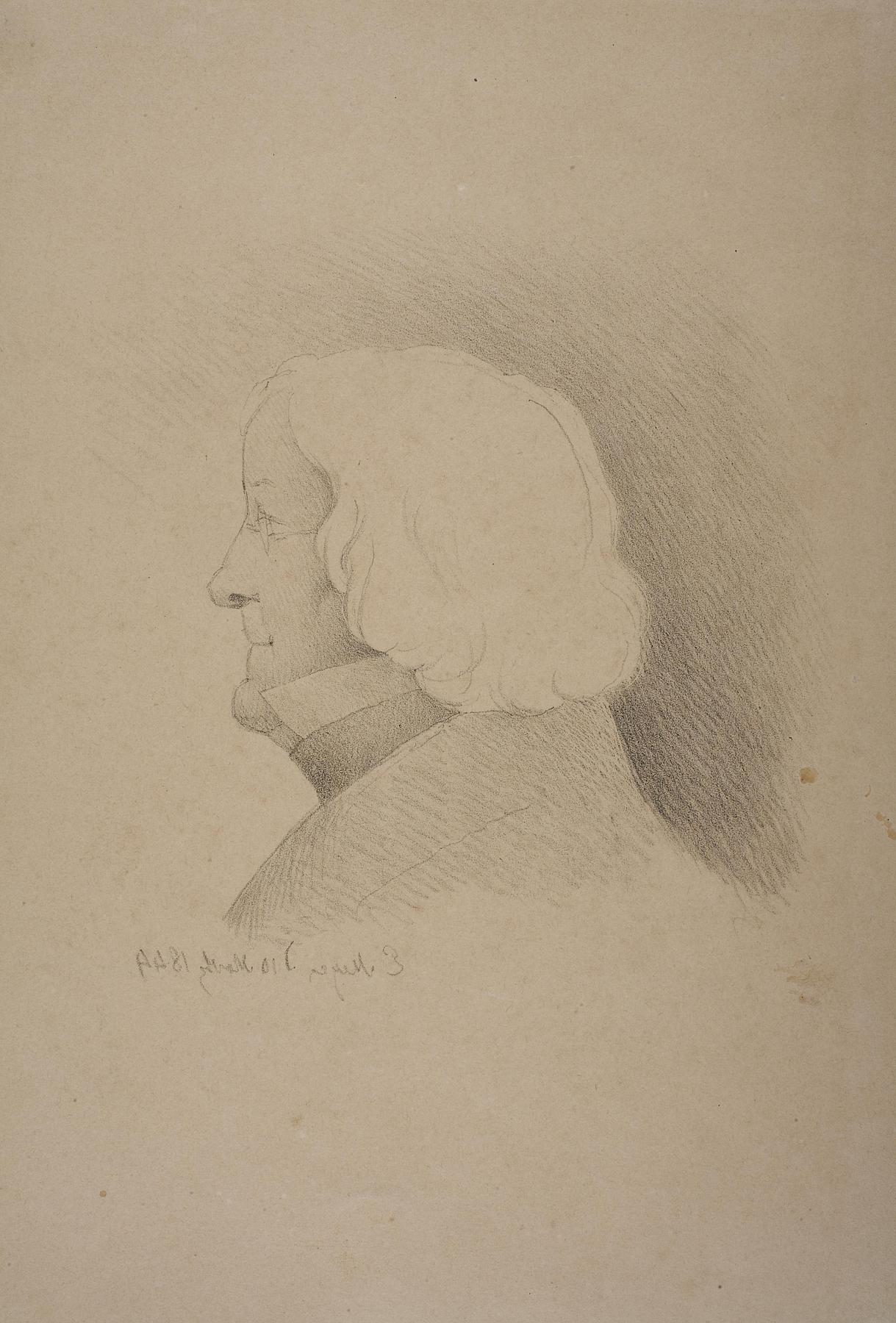 Portrait of Thorvaldsen, E2136