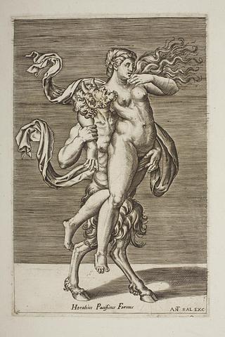 E1886 Satyr and Nymph