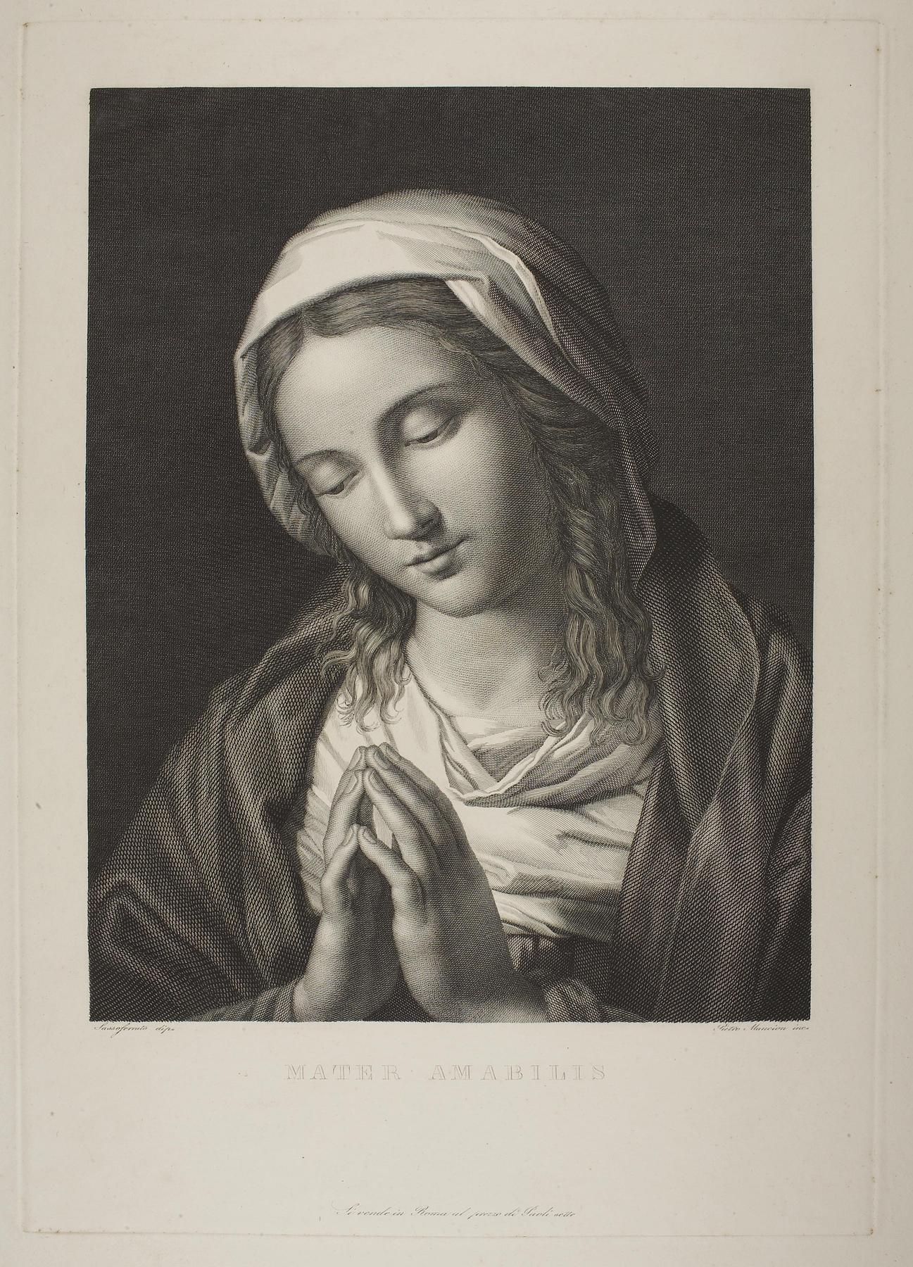 Mater amabilis (Mary Praying), E817