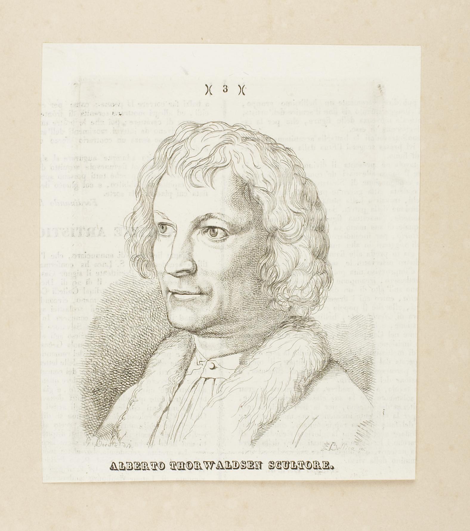 Portrait of Thorvaldsen, E2135