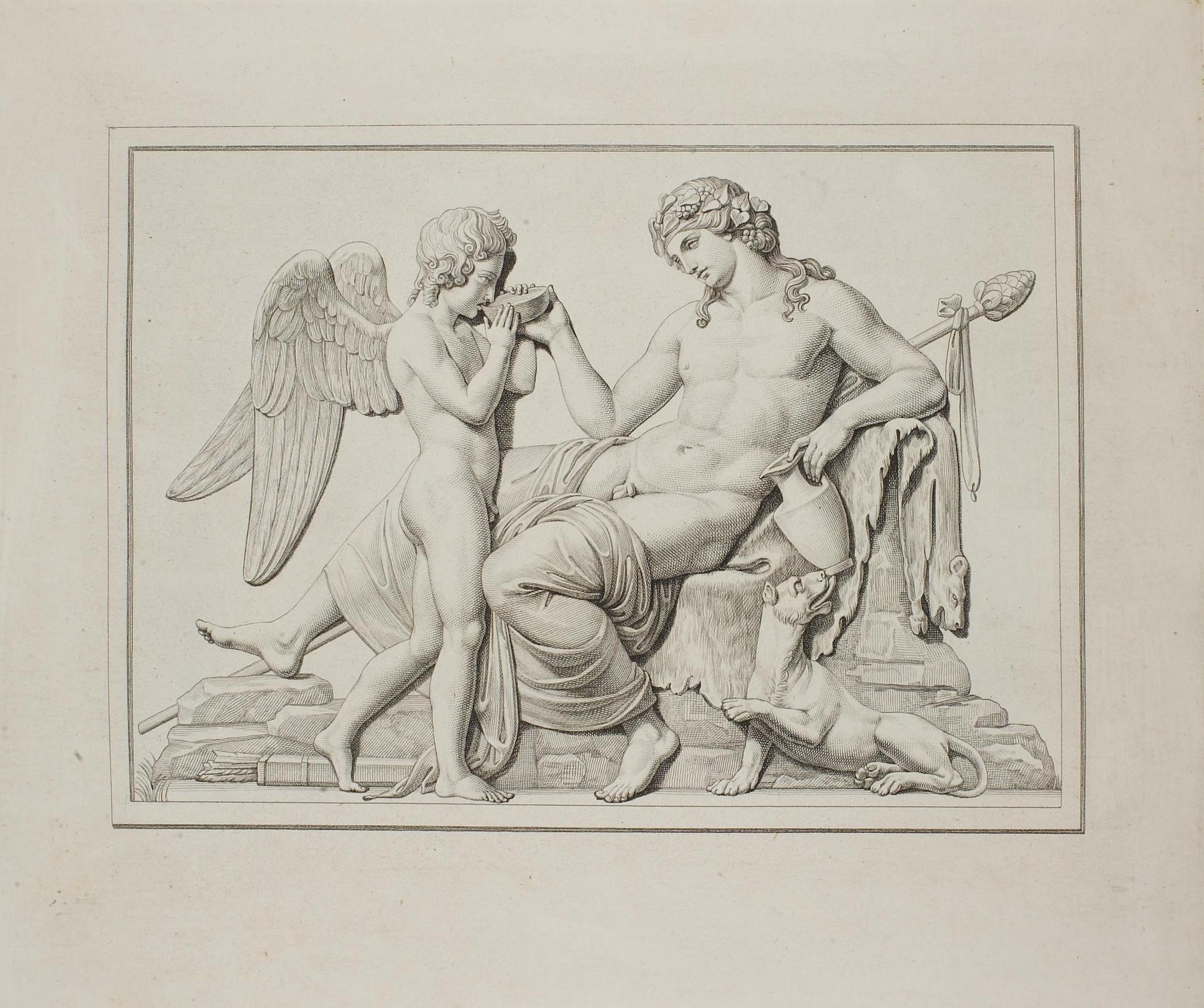 Cupid Drinking from Bacchus's Cup, E32n