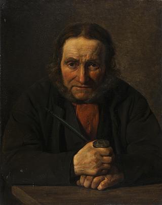 B283 Portrait of a Sailor with a Pipe in His Hand