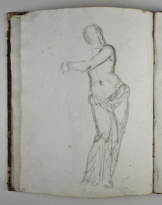 D1587,26 Female Figure with Draping