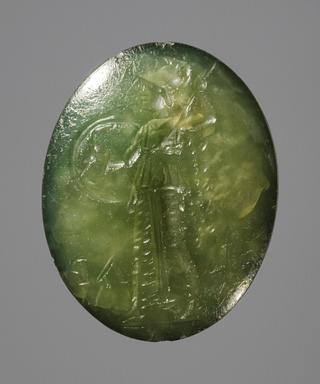 I242 Athene med spyd og skjold