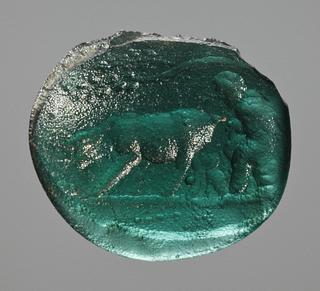 I1156 Shepherd with a cow and a dog