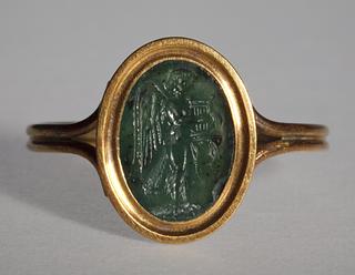 I756 Sirene med en lyre