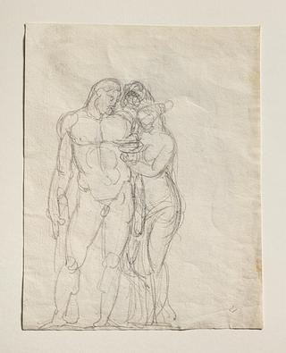C21v Hebe Pouring Nectar into Hercules' Bowl