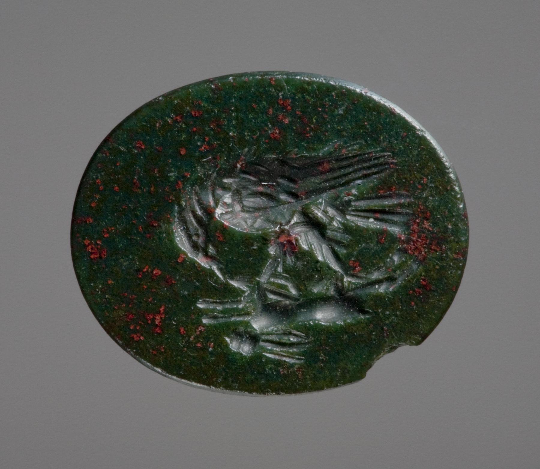 Eagle devouring a dead hare, I126