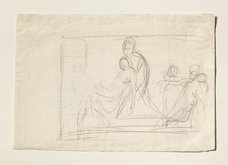 C117v Sketch for a tomb