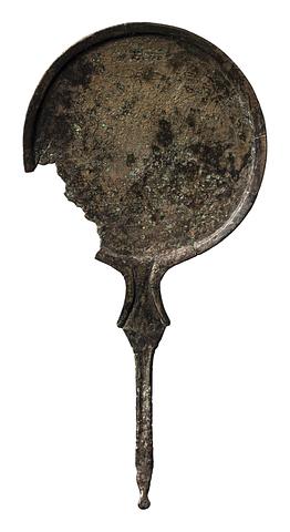 H2161 Spejl med dioskurerne Castor og Pollux