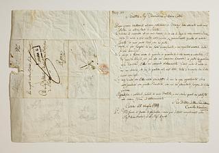 C206v Brev fra Camillo Landini