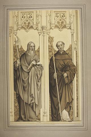 E1215 Matthias and Saint Bernhard