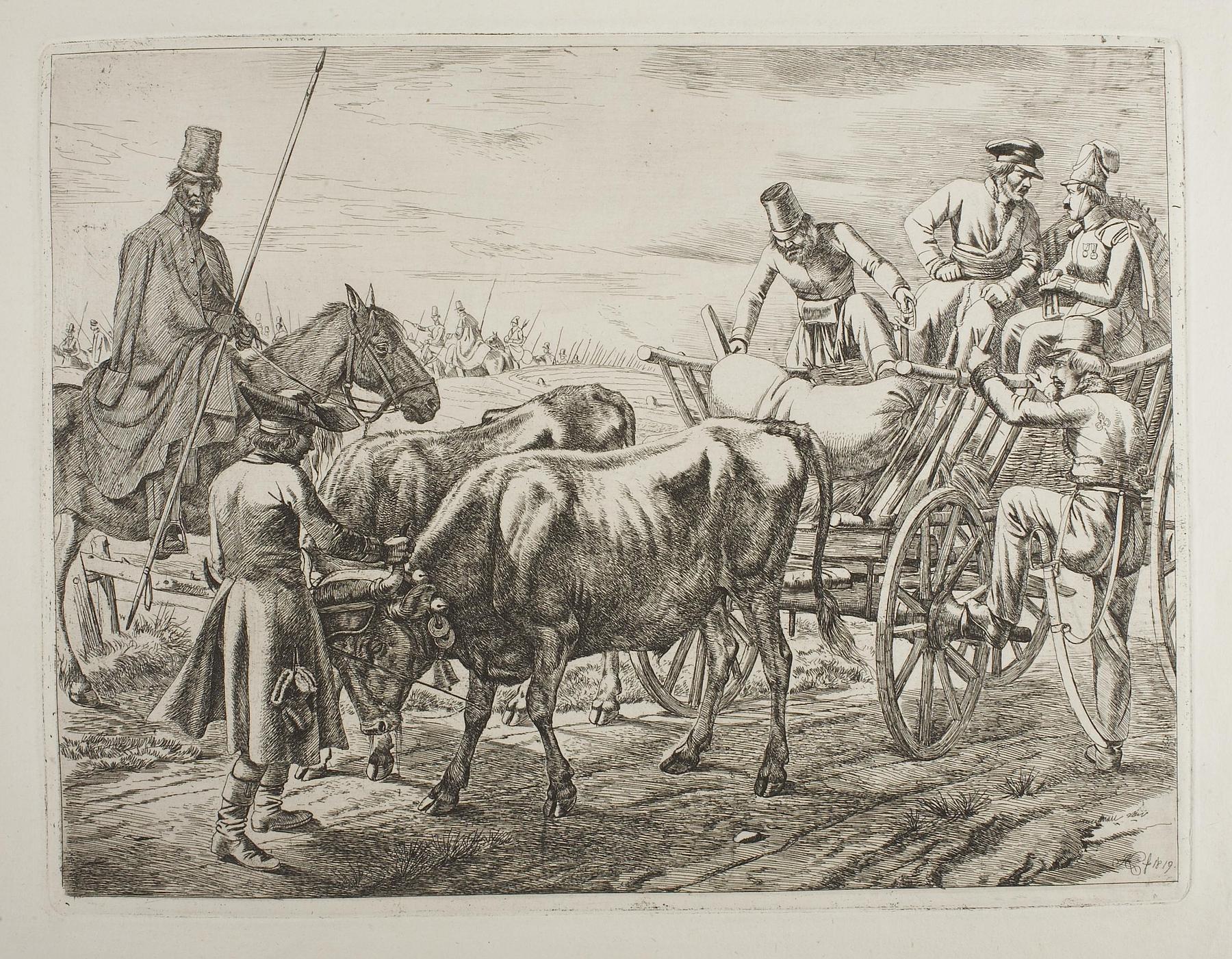 Cossacks Enter a Wagon, E721,1