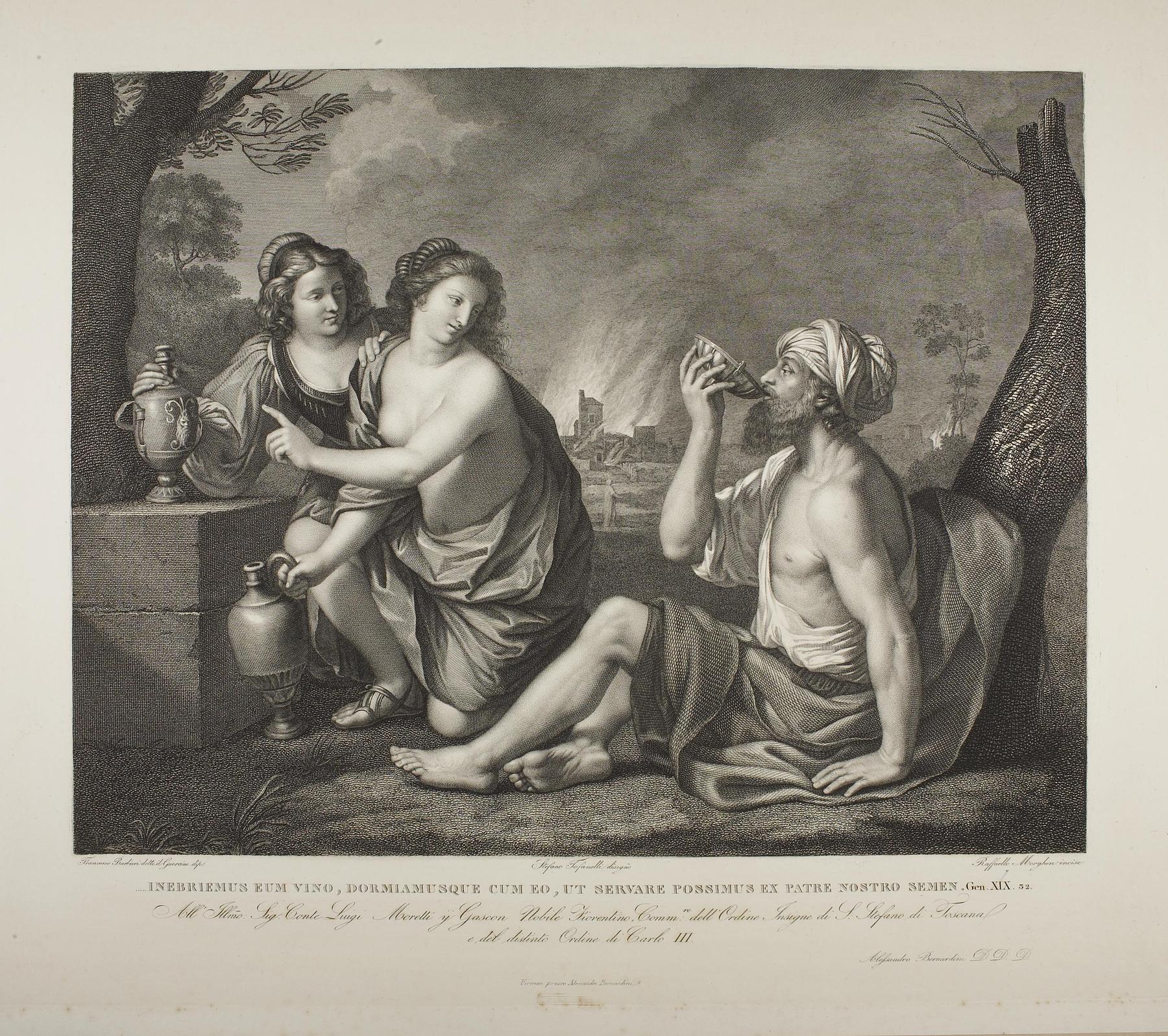 Lot and his Daughters, E855