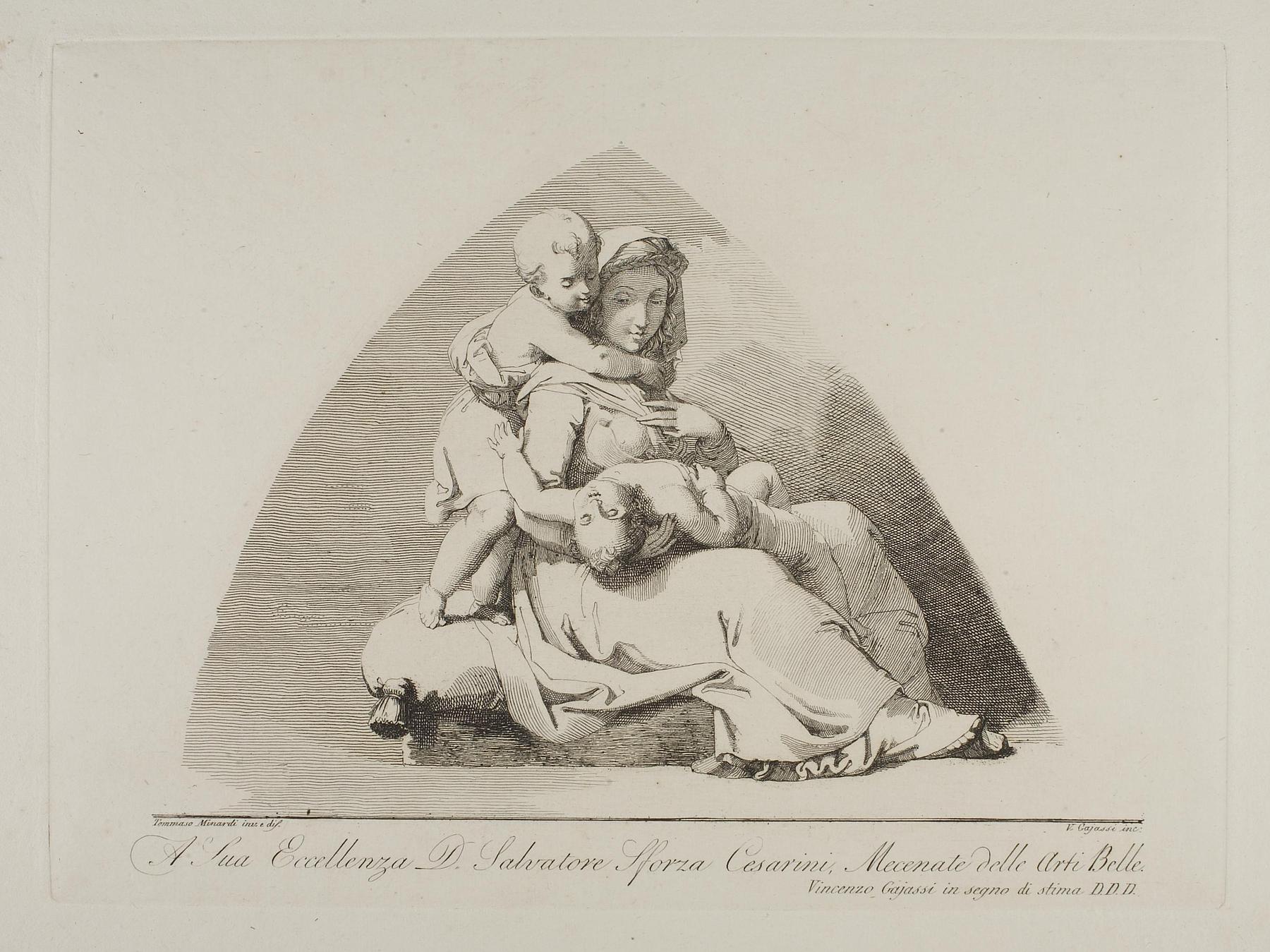 Mother with two Children, E559