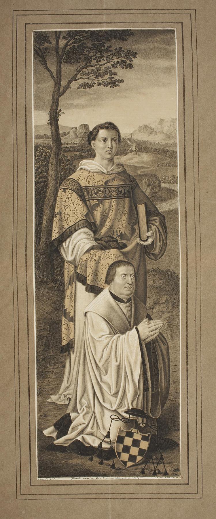 Saint Stephan with the Donor Stephan Vell von Wevelinghoven, E1221