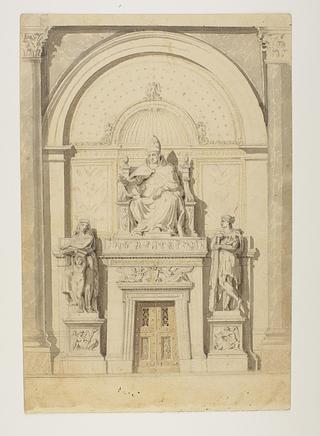 D926 Monument over Pius 7., forslag