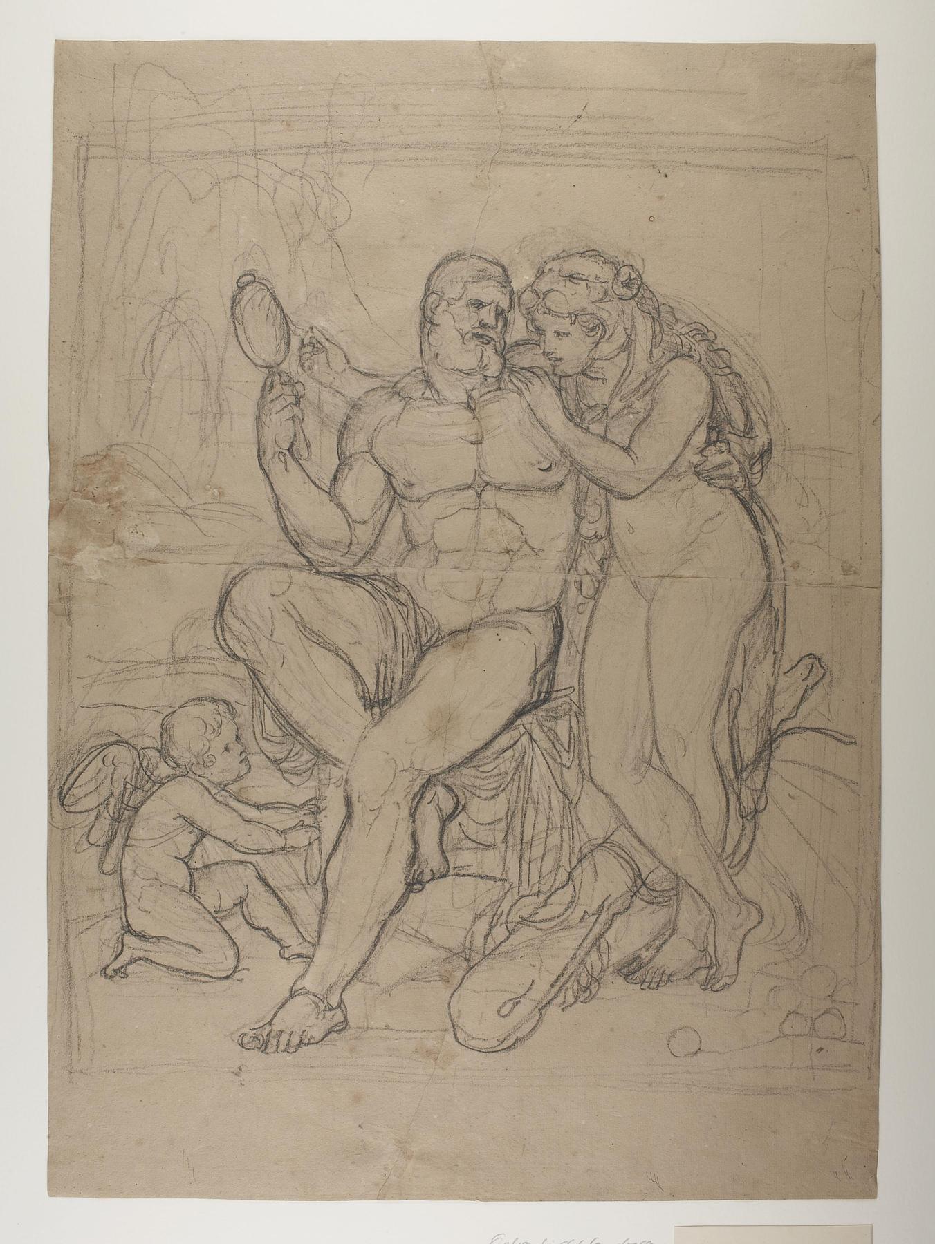 Hercules, Omphale, and Cupid, C545