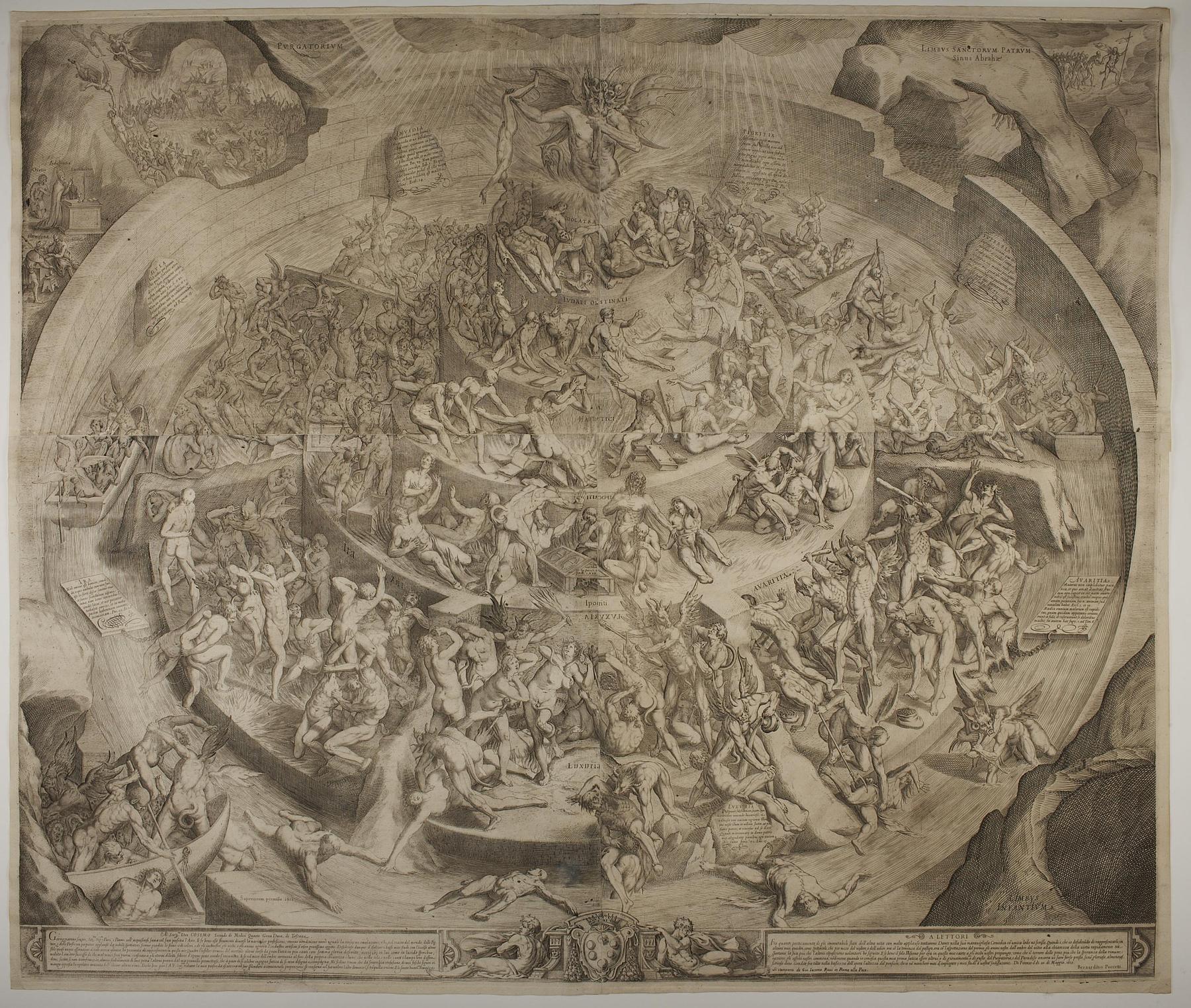 Inferno fra Dante Alighieri "Den Guddommelige Komedie", E1707