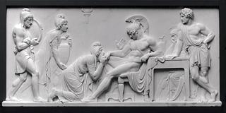 AX680 Priam Pleads with Achilles for Hector’s Body