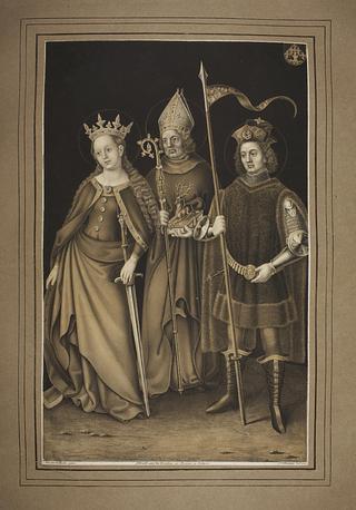 E1224 Sankt Catharina, Hubertus og Quirinus af Neuss