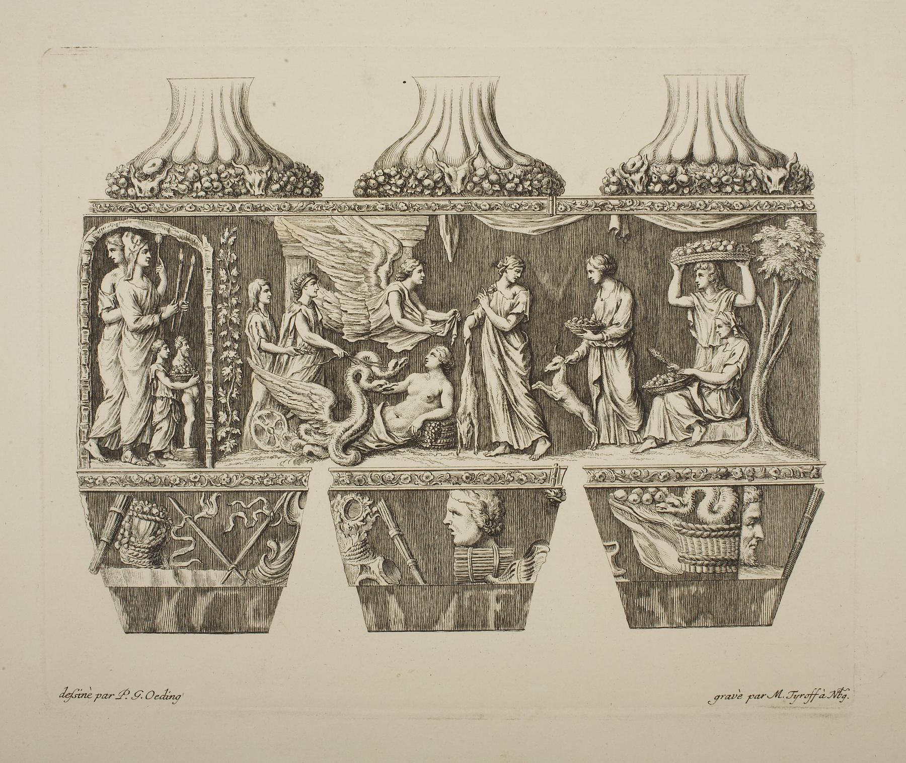 Vase with Antique Motive, E2169