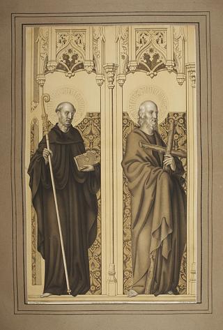 E1228 Saint Benedict of Nurcia and Philip