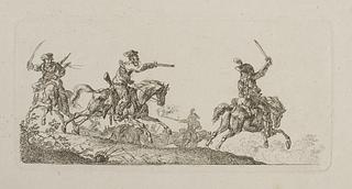 E567 Cossacks and other Riders Fighting