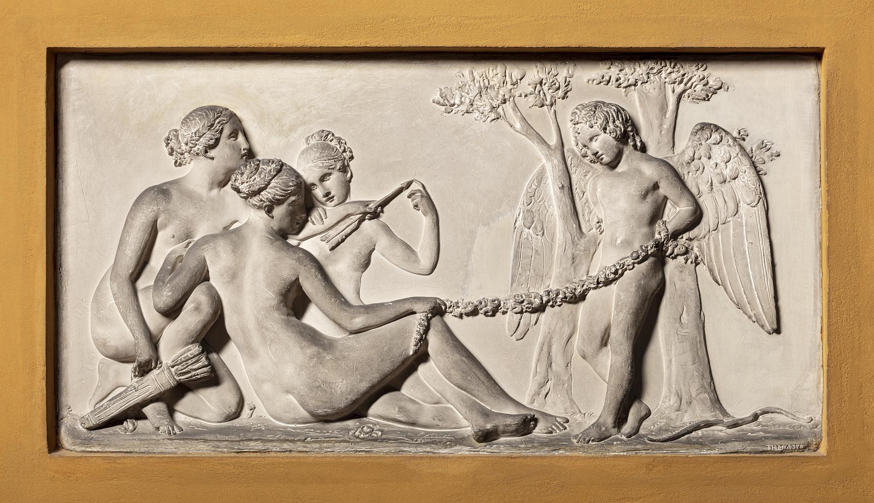 Cupid Captured by the Graces, A376