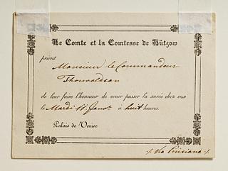 C394v Invitation from Rudolf Lützow