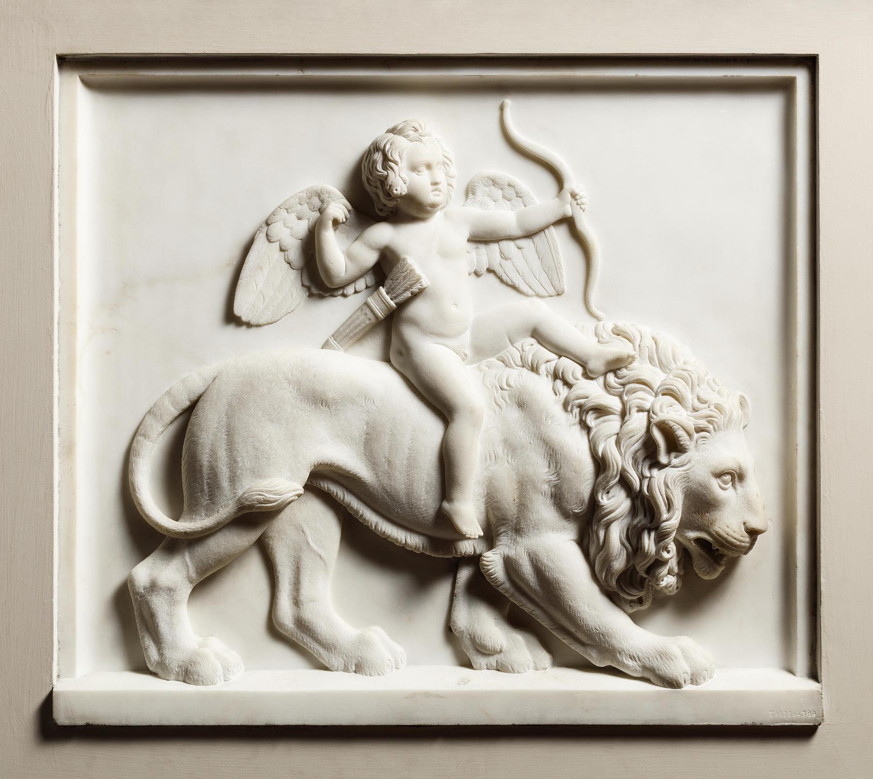 Cupid Riding on a Lion, A389
