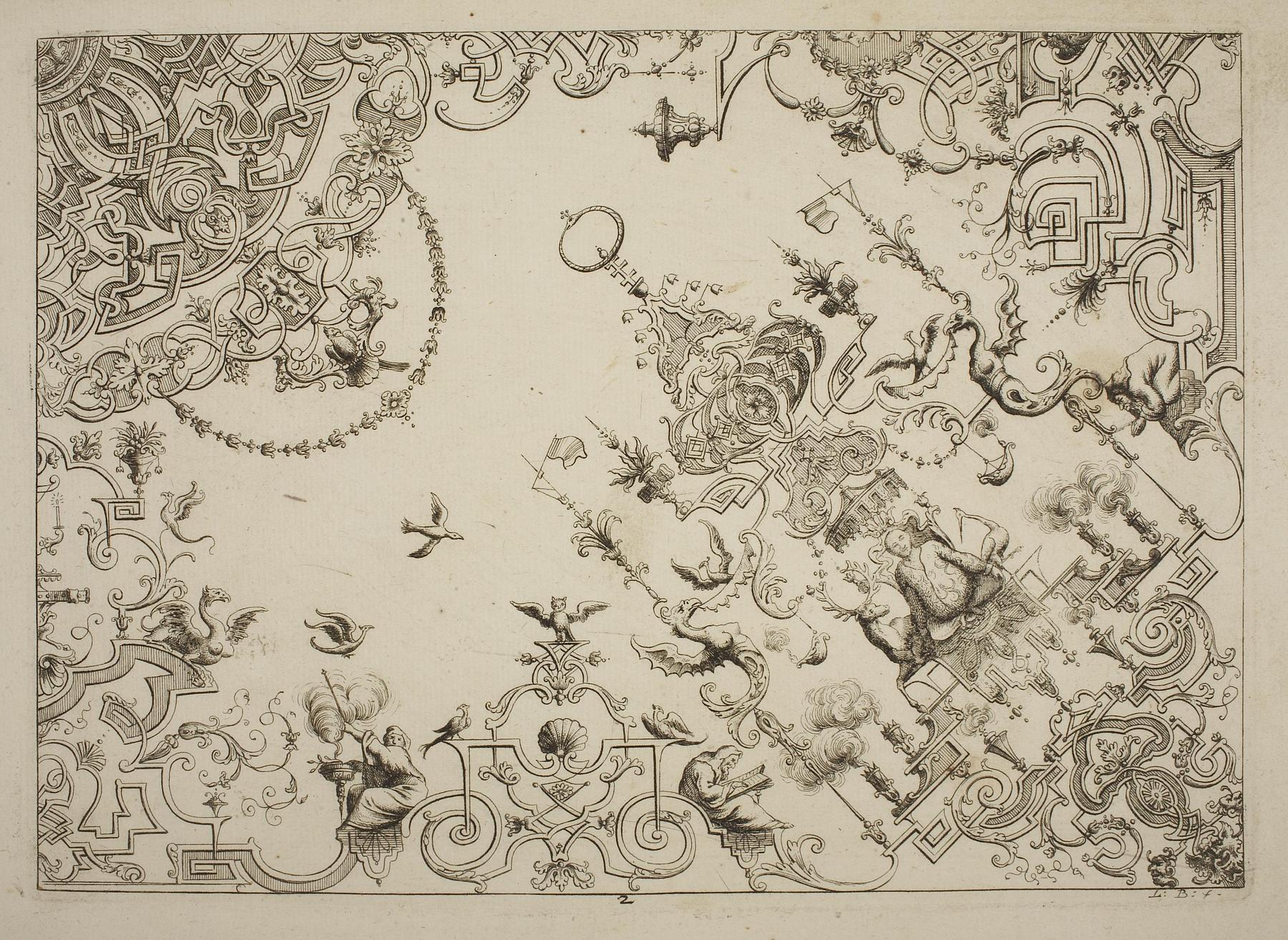 Loftsdekoration (?), E2179