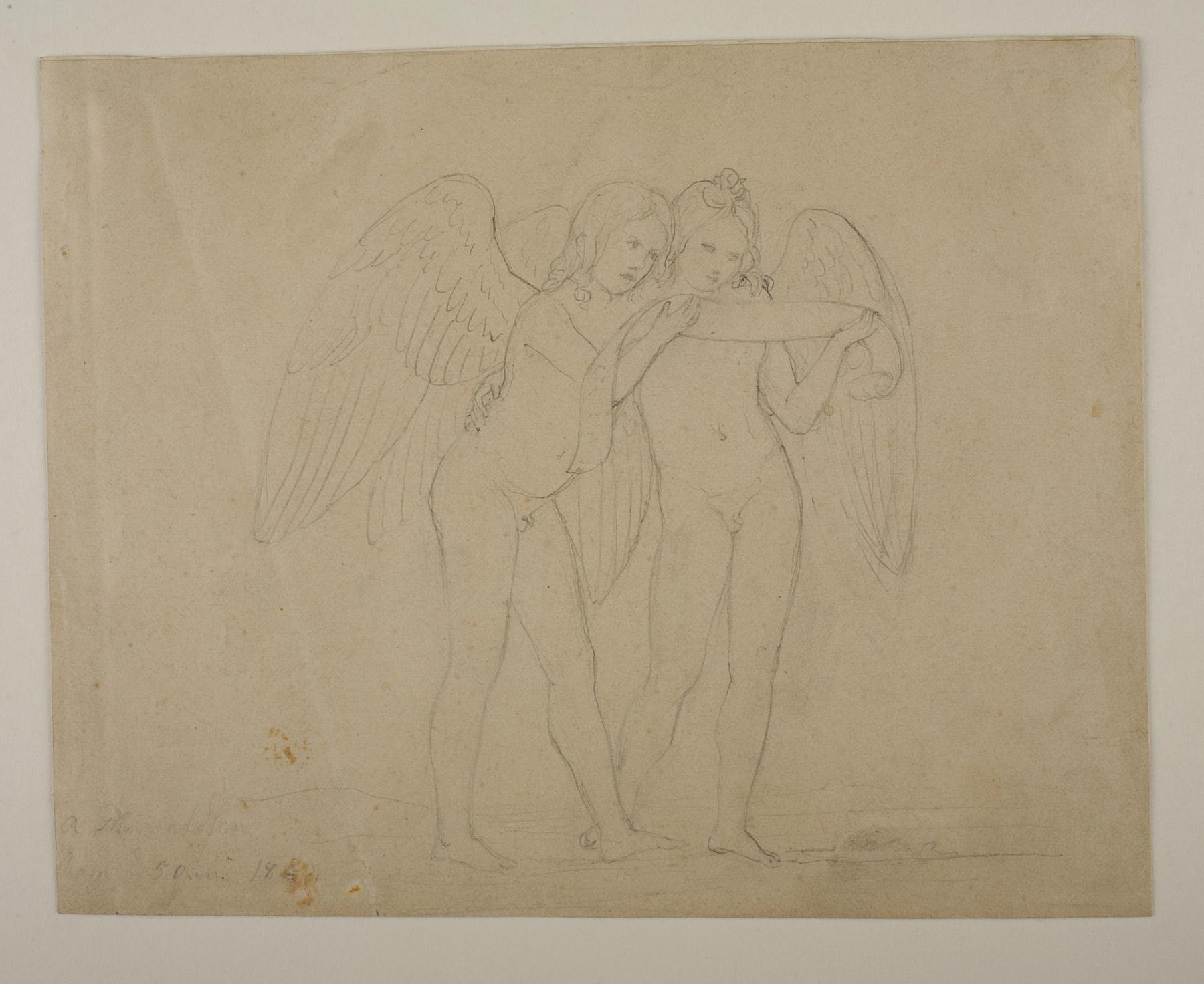Two Singing Angels, C875