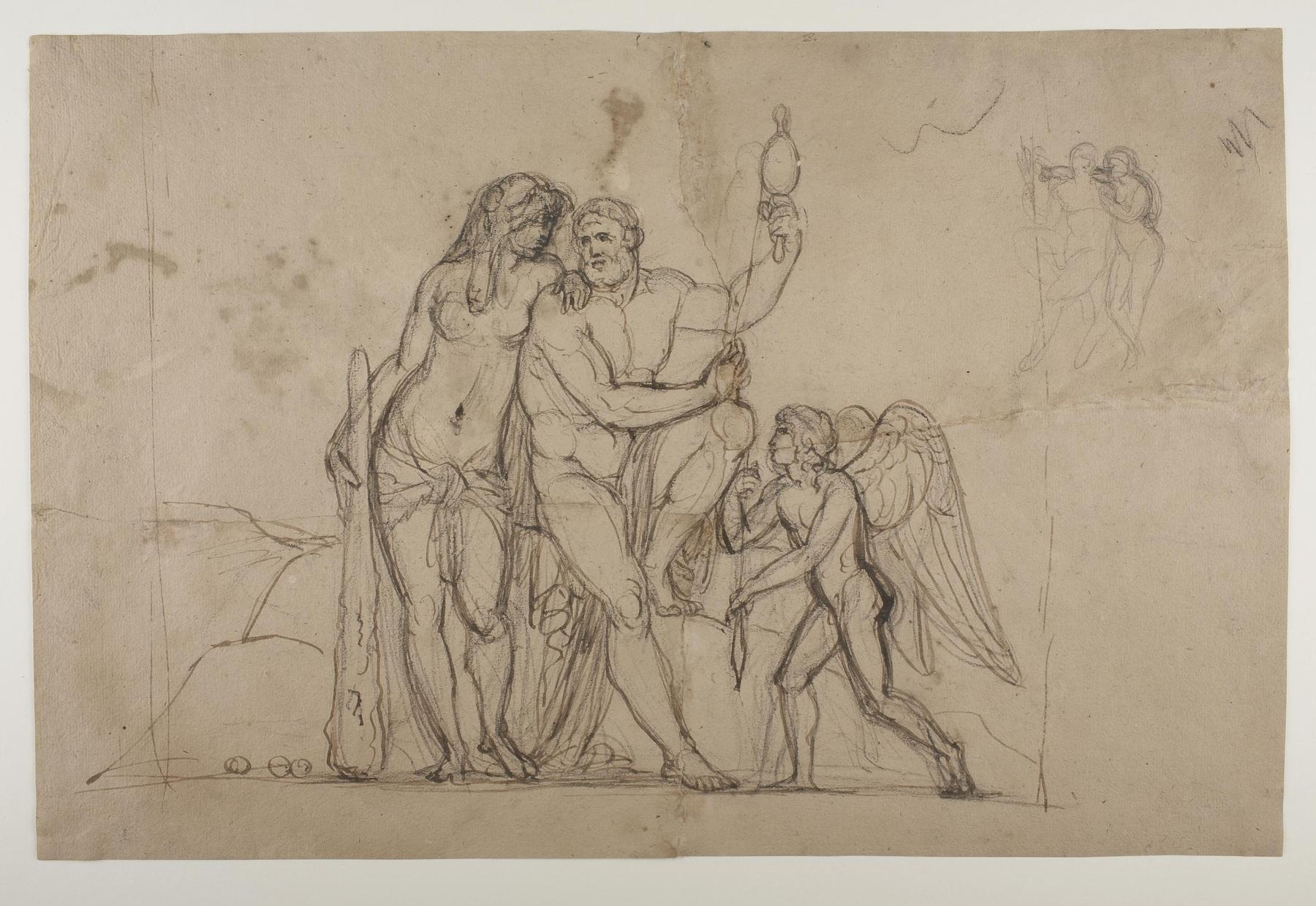 Hercules, Omphale, and Cupid, C543r