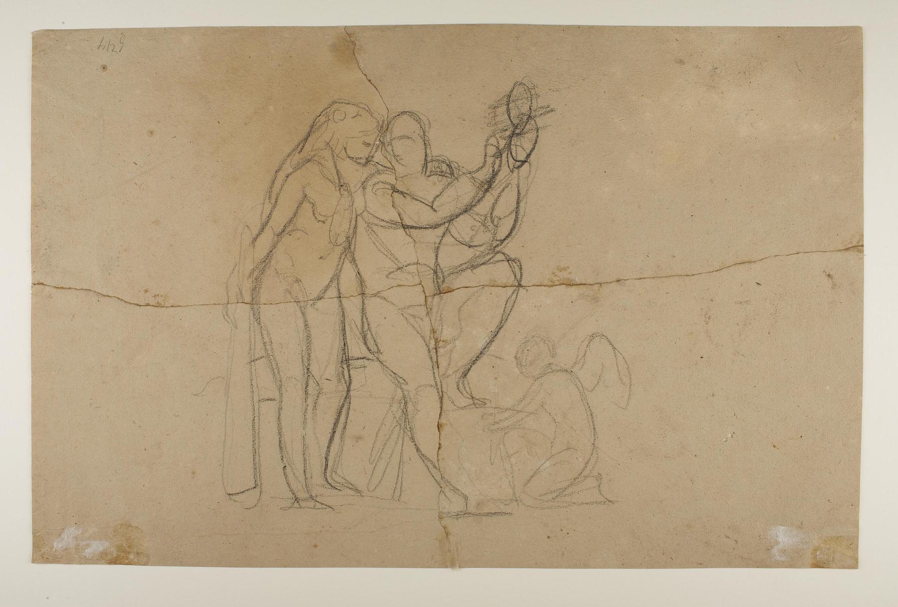 Hercules, Omphale, and Cupid, C544v