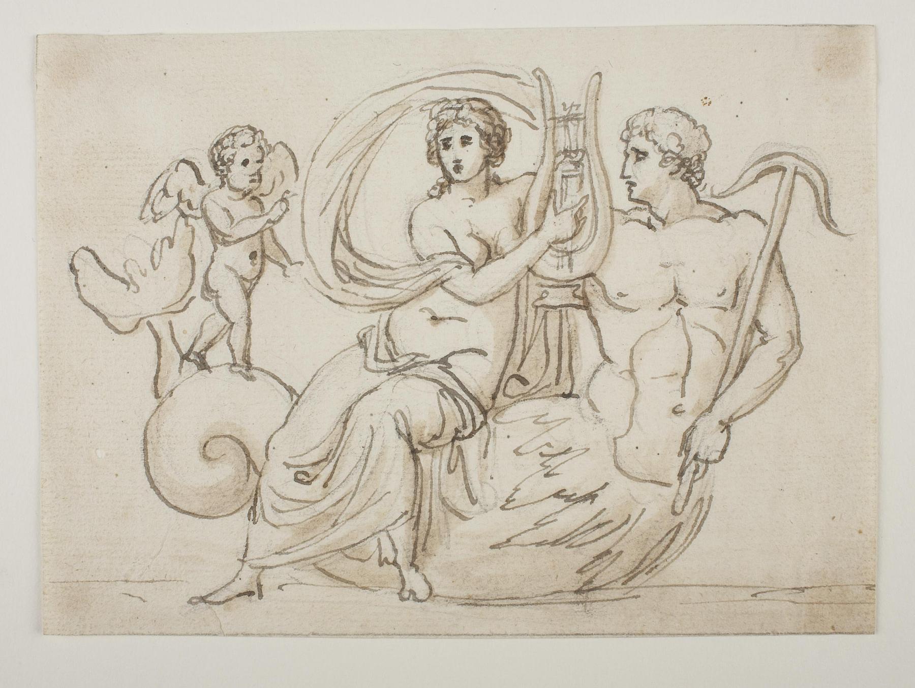 Triton, Nereid, and Cupid, C879