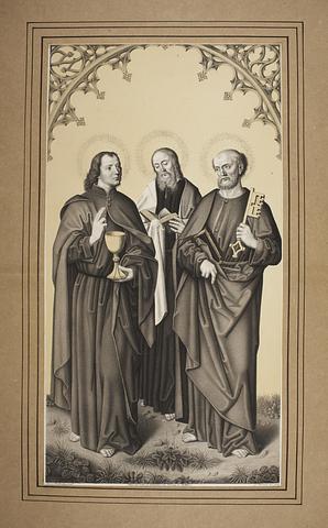 E1256 Johannes, Matthæus og Peter