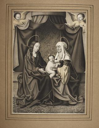 E1254 Maria og Anna med barnet