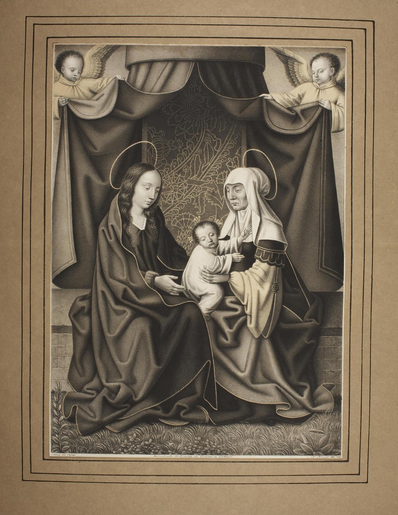 Maria og Anna med barnet, E1254