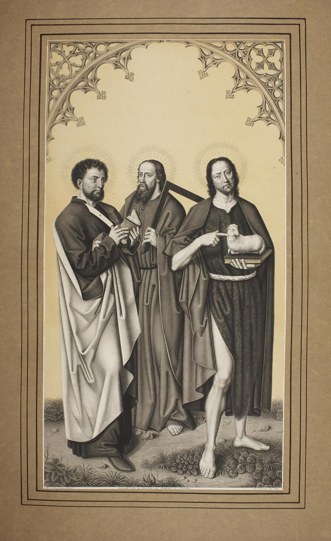 Bartholomæus, Thomas og Johannes, E1255